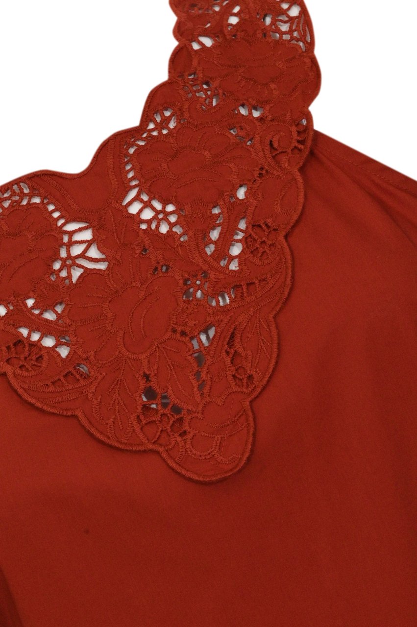 Twin-set Dresses Brown Henna Bruin