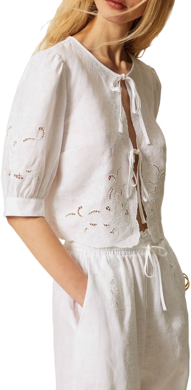 Twin-set Jackets Bianco Wit