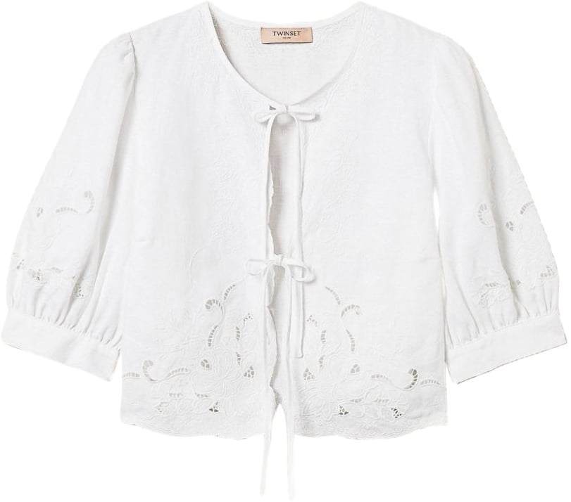Twin-set Jackets Bianco Wit