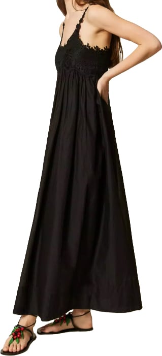 Twin-set Dresses Black Zwart