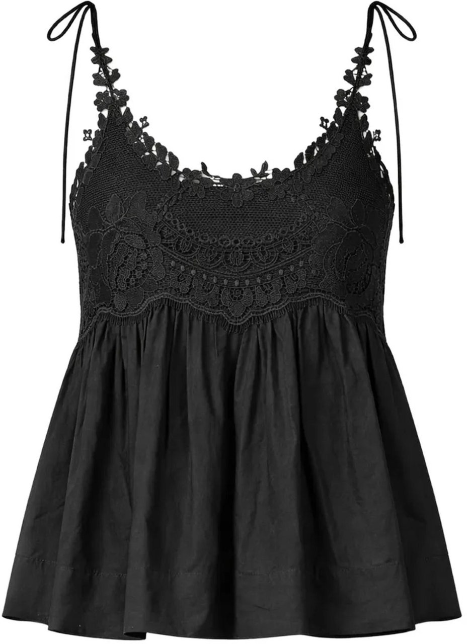 Twin-set Top Nero Zwart