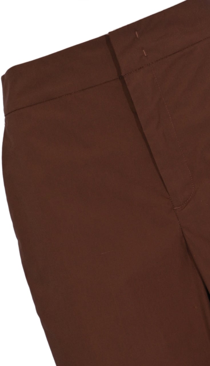 Twin-set Trousers Coffee Liqueur Bruin