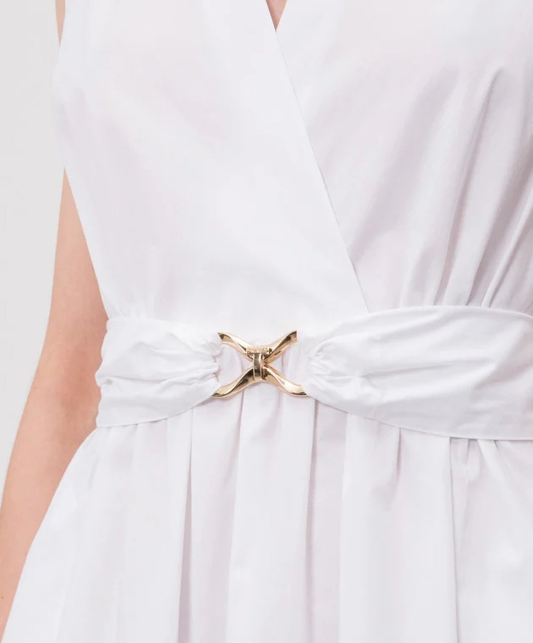 Twin-set Dresses Bianco Ottico Wit