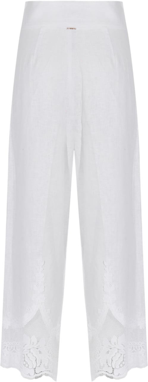 Twin-set Trousers White Wit