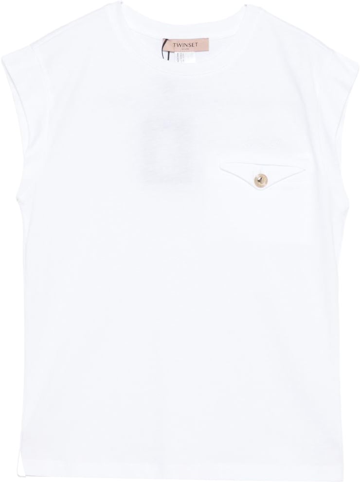 Twin-set T-Shirts And Polos White Wit