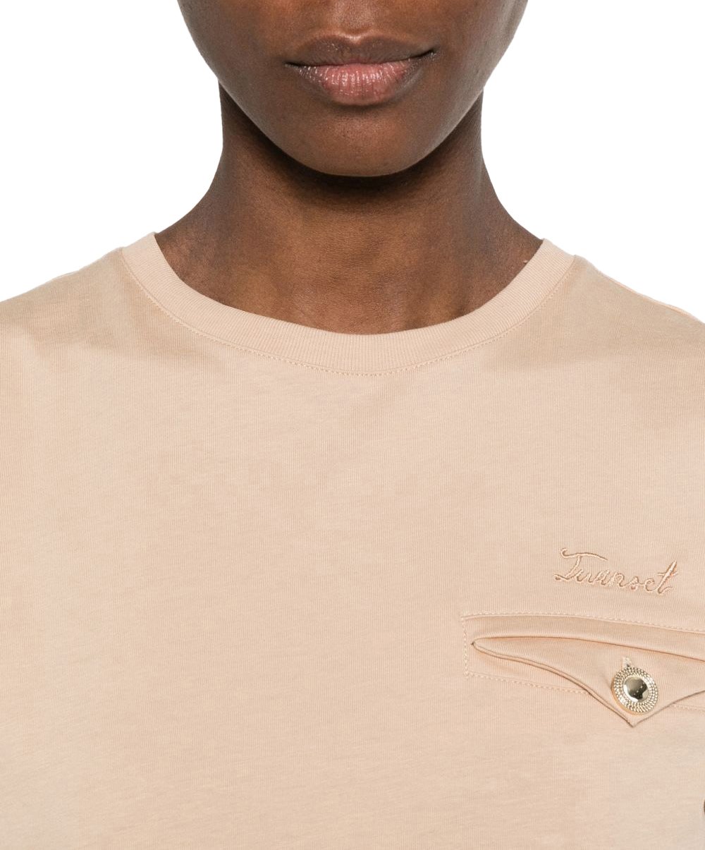 Twin-set T-Shirts And Polos Beige Beige