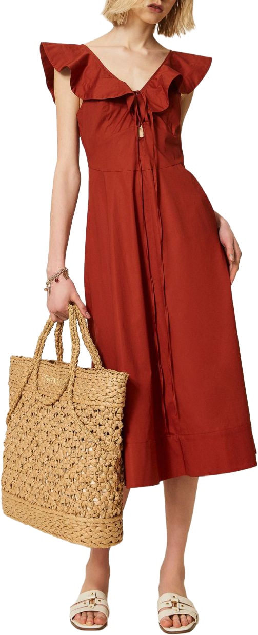 Twin-set Dresses Marrone Bruin