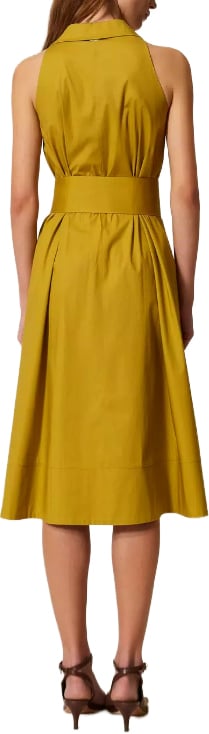 Twin-set Dresses Avocado Geel