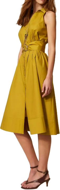 Twin-set Dresses Avocado Geel