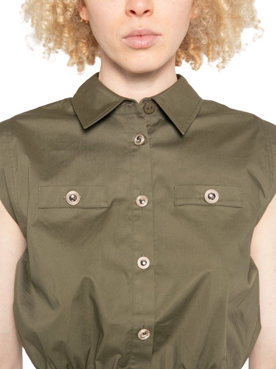 Twin-set Shirts Verde Alpino Donkergroen
