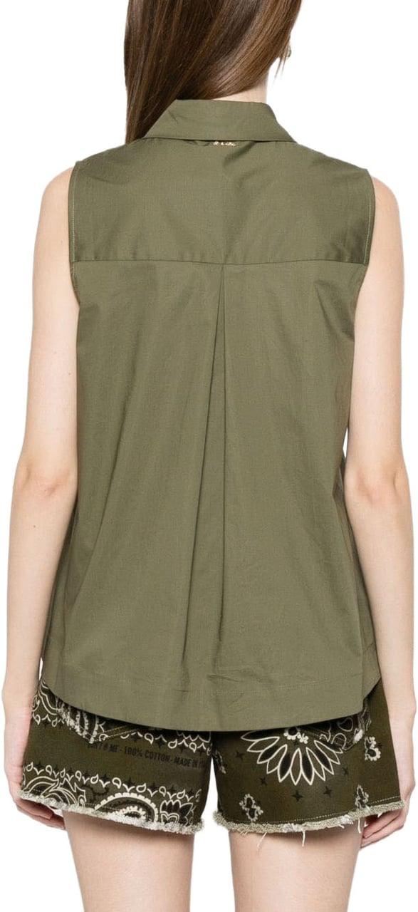 Twin-set Shirts Verde Alpino Donkergroen