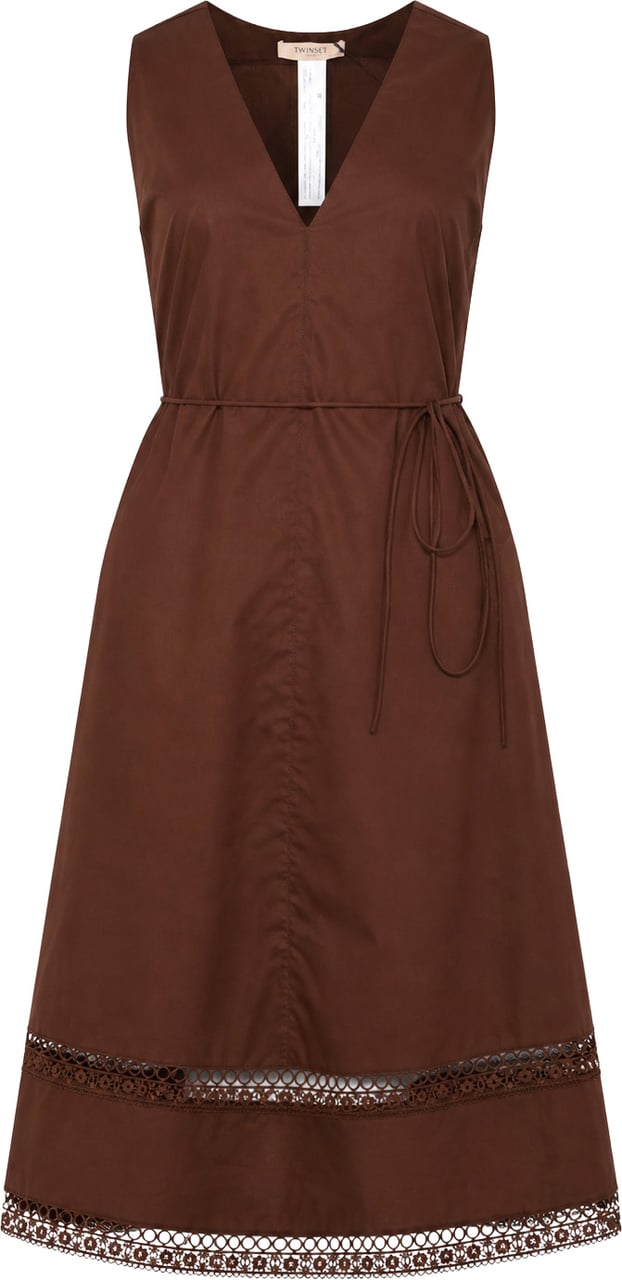 Twin-set Dresses Coffee Liqueur Bruin