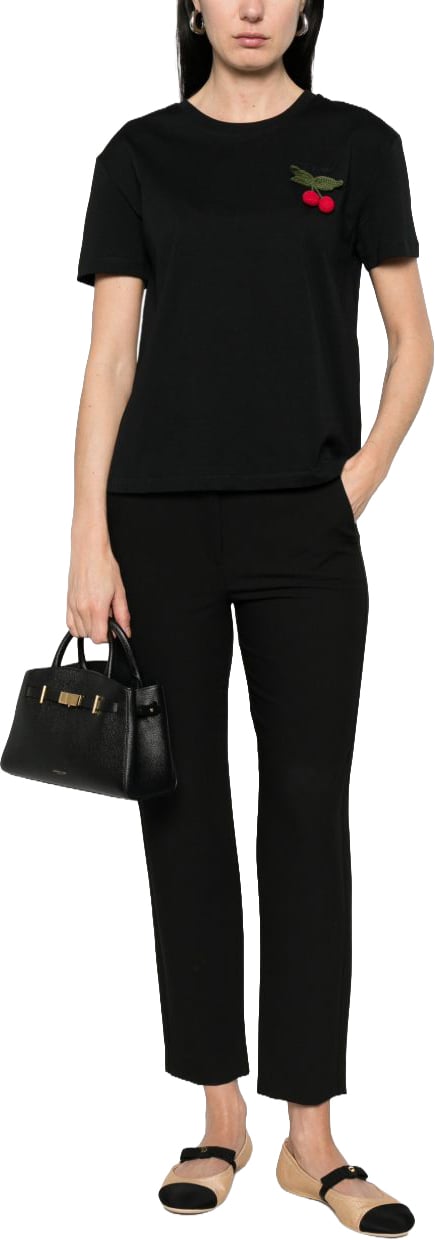Twin-set T-Shirts And Polos Nero Zwart