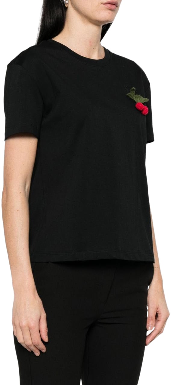 Twin-set T-Shirts And Polos Nero Zwart