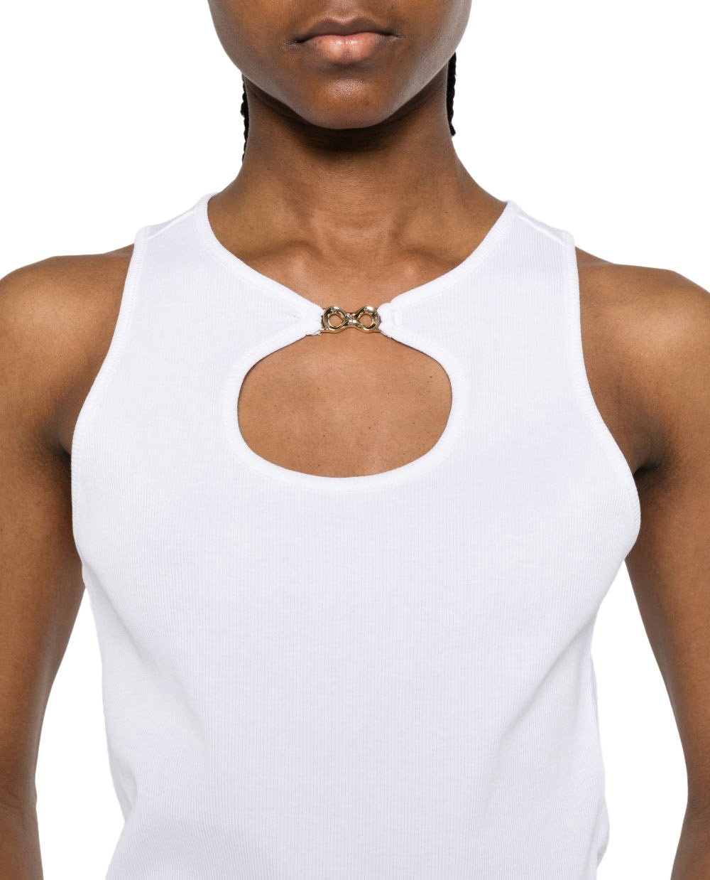 Twin-set Top Bianco Wit