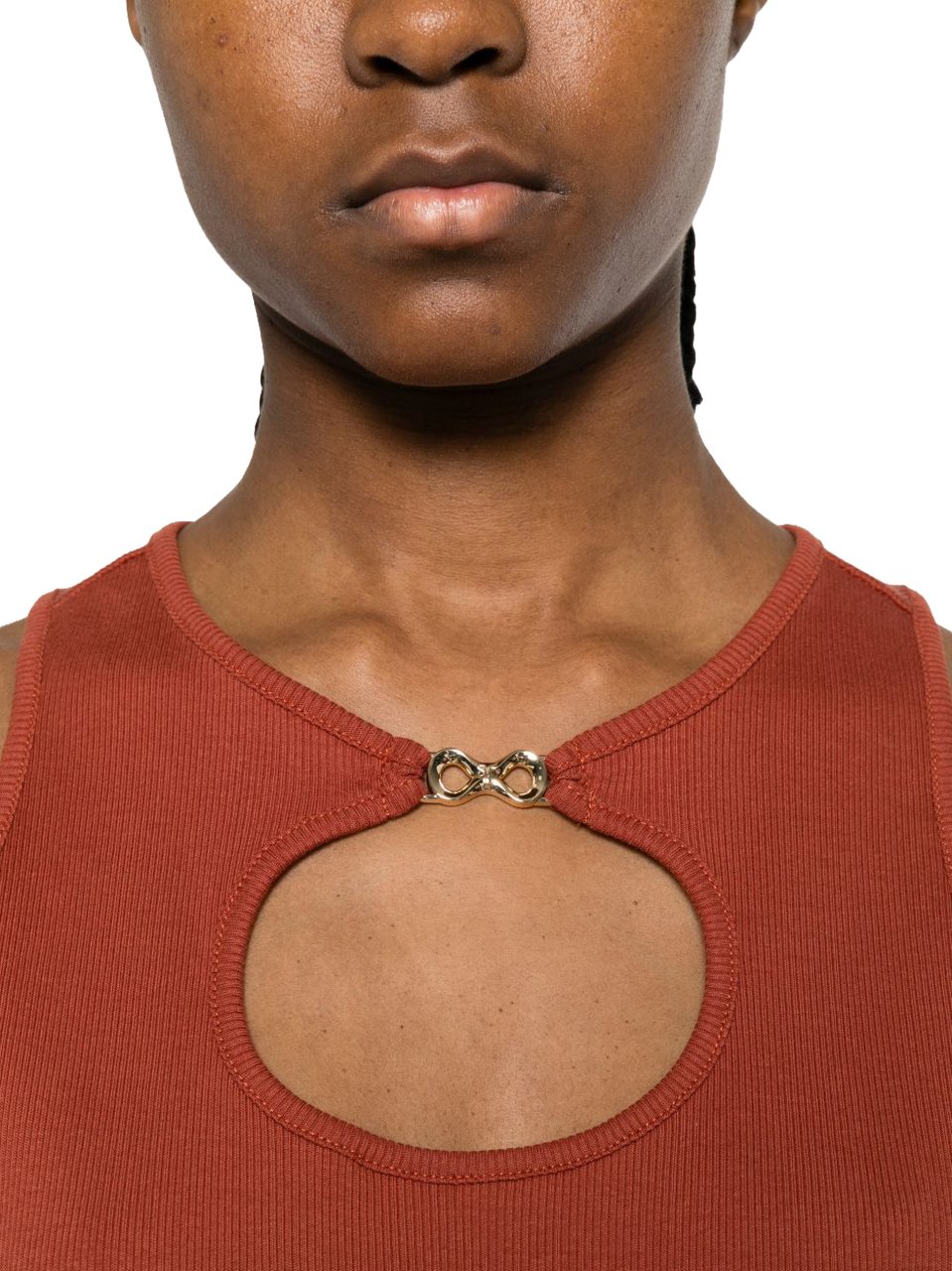 Twin-set Top Marrone Bruin