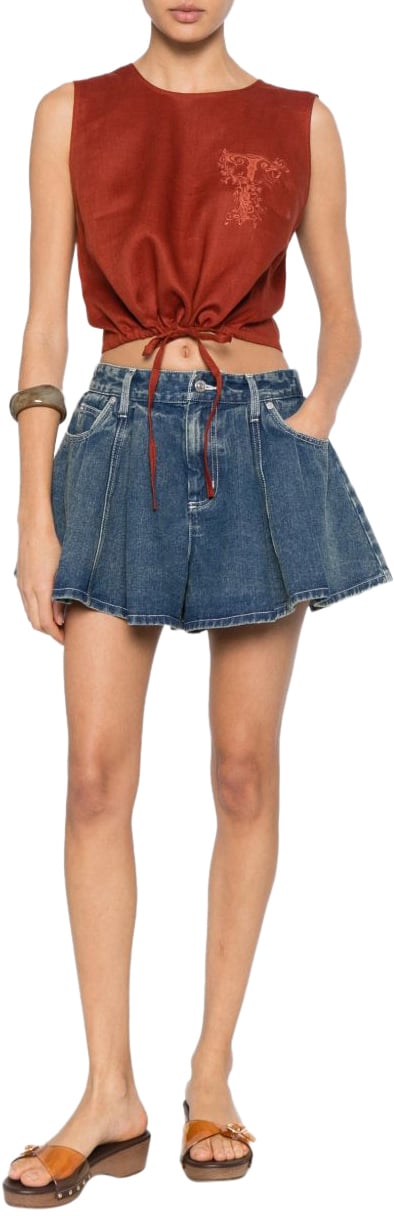 Twin-set Top Marrone Bruin