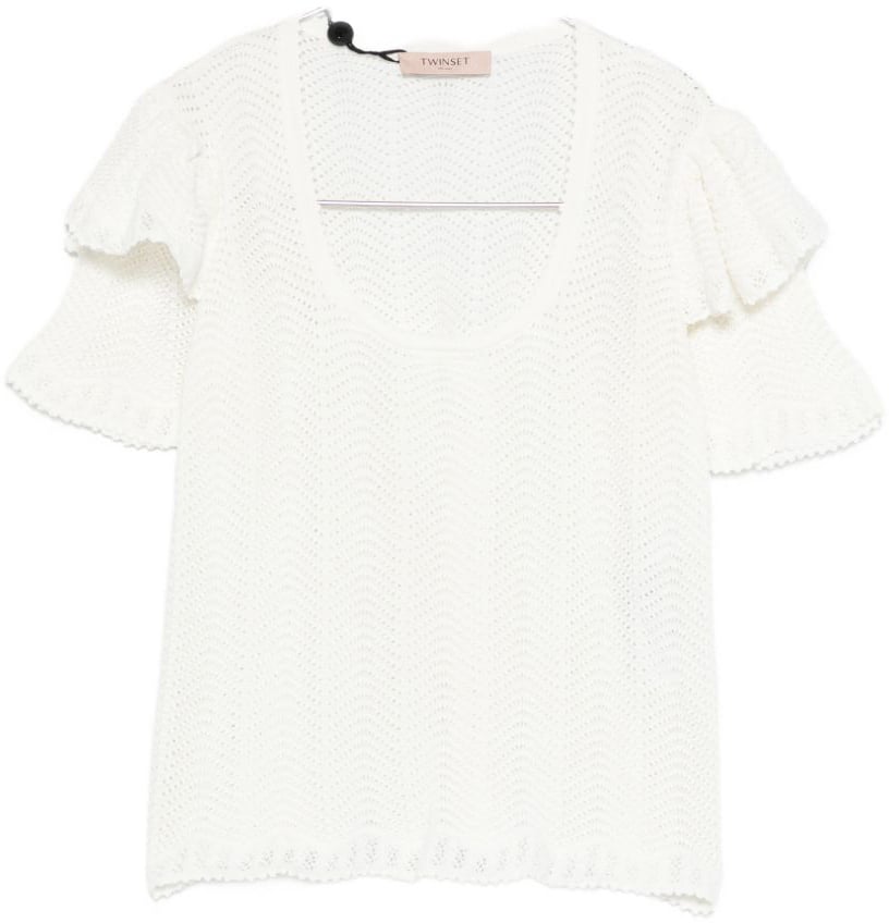 Twin-set Sweaters Bianco Wit