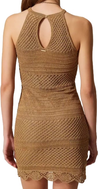 Twin-set Dresses Marrone Beige