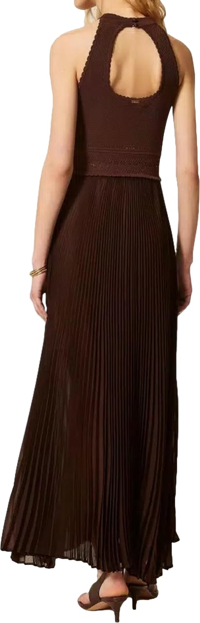 Twin-set Dresses Coffee Liqueur Bruin