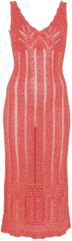 Twin-set Dresses Lip Gloss Scuro Lurex Divers