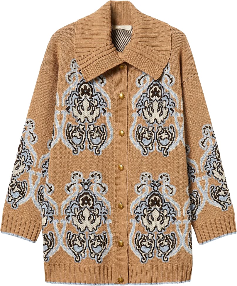 Twin-set Coats Tobacco Brown Chiaro Bruin