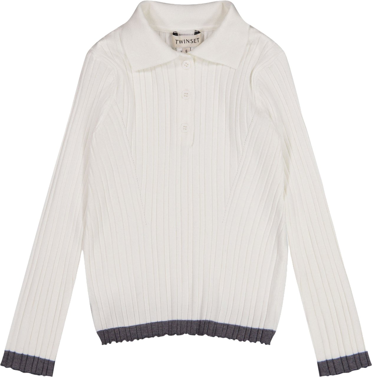 Twin-set Twinset Kinder Meisjes Trui In Off White Wit