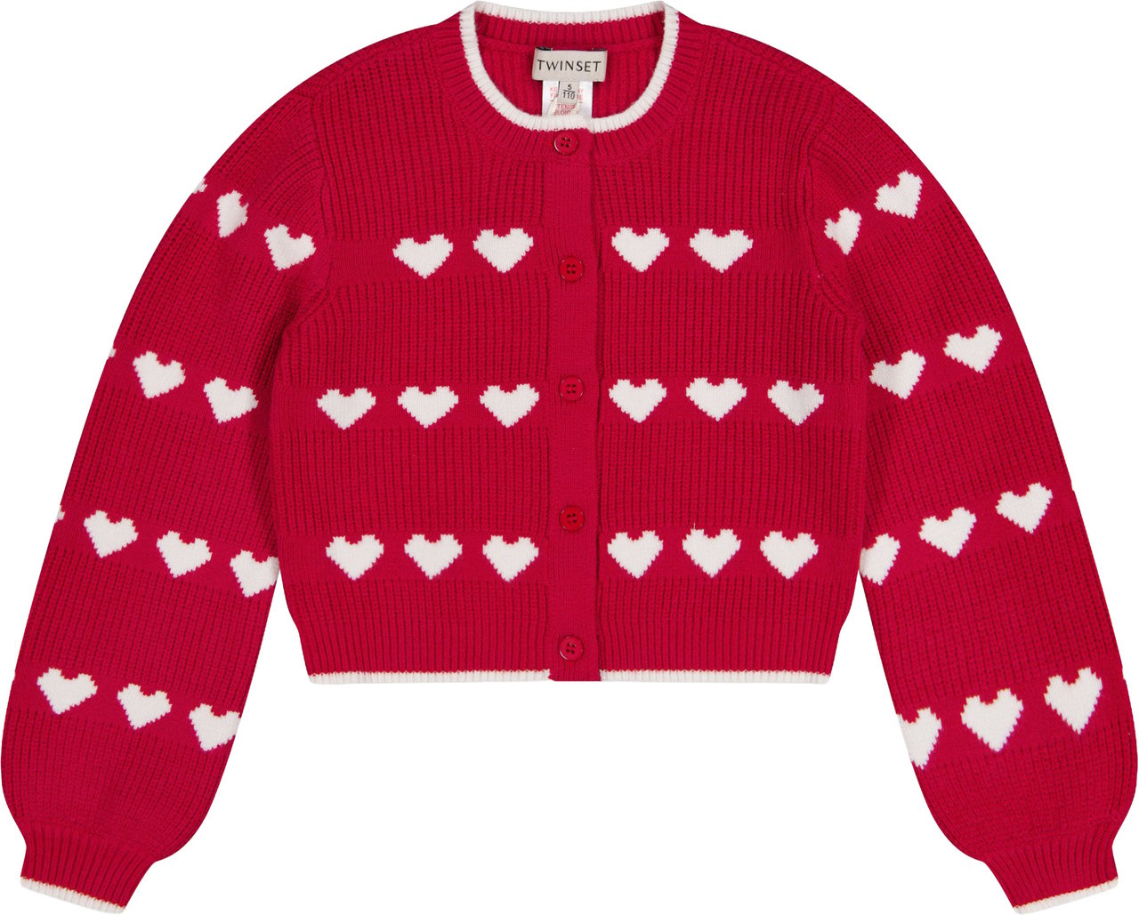 Twin-set Twinset Kinder Meisjes Trui In Rood Rood