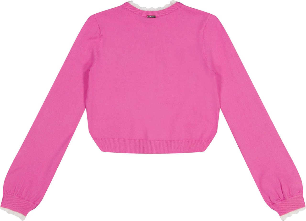 Twin-set Twinset Kinder Meisjes Vest In Fuchsia Roze