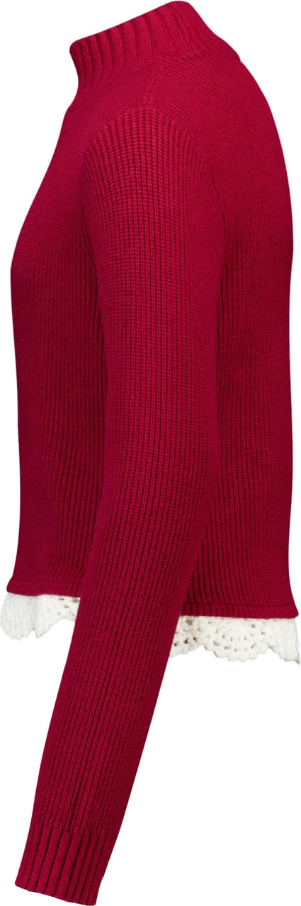 Twin-set Twinset Kinder Meisjes Trui In Bordeaux Rood