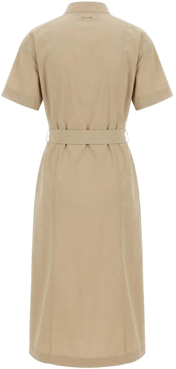 Twin-set Abito Midi Button-Down Front Dress Neutraal