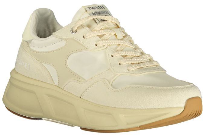 Twin-set Twinset Beige Polyurethane Women Sneaker Beige