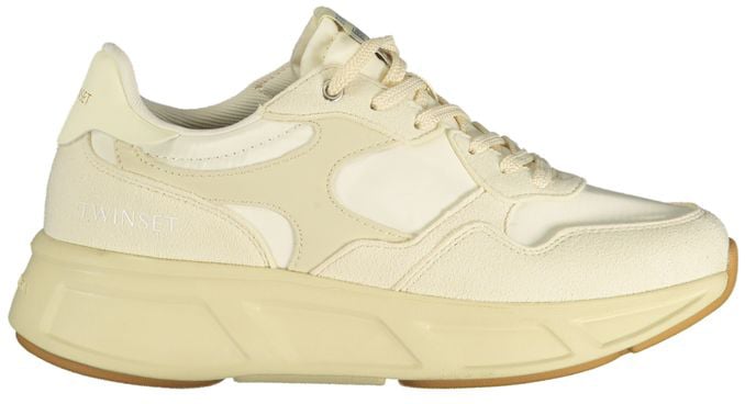 Twin-set Twinset Beige Polyurethane Women Sneaker Beige