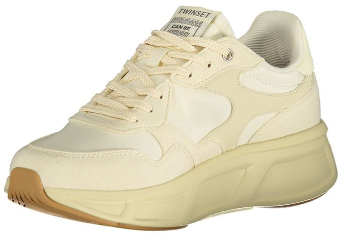 Twin-set Twinset Beige Polyurethane Women Sneaker Beige