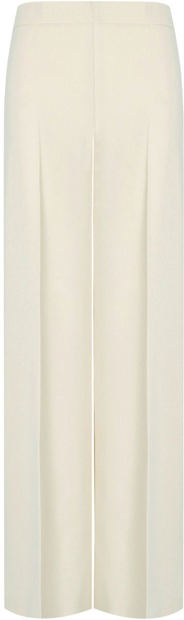 Twin-set TWINSET MADREPERLA WIDE LEG TROUSERS Wit