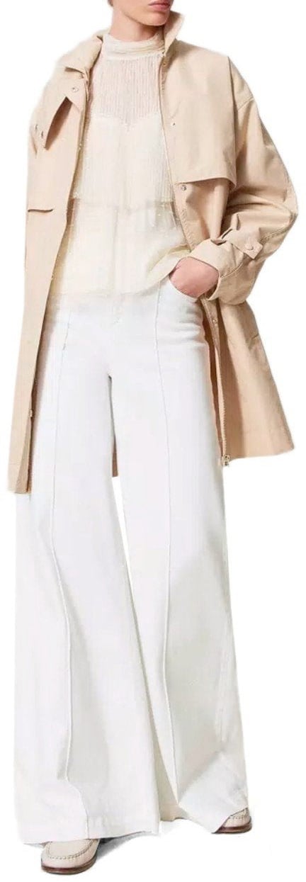 Twin-set TWINSET PLEATED BLOUSE Wit