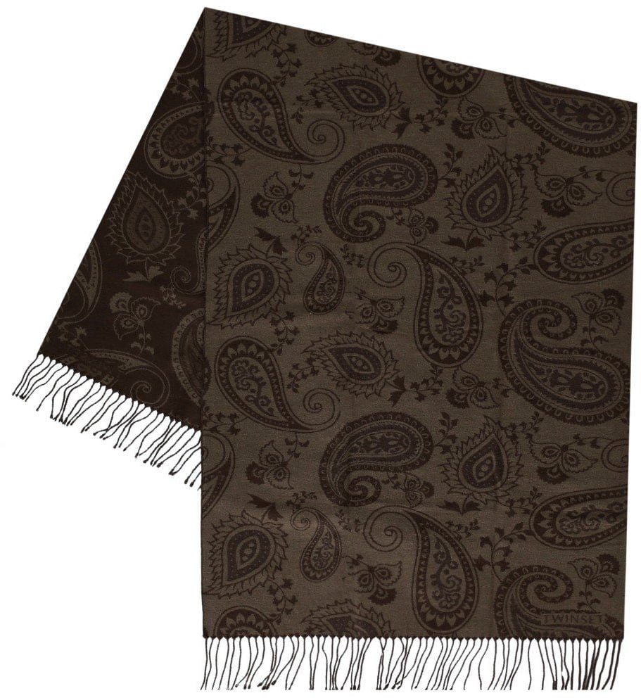 Twin-set TWINSET PAISLEY SCARF Bruin