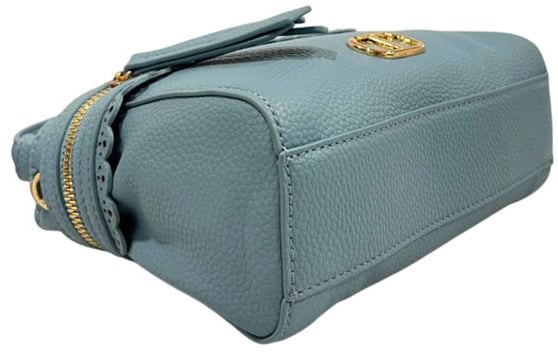 Twin-set Twinset Blue PU Women Handbag Blauw