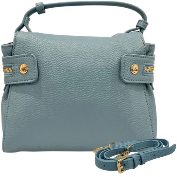 Twin-set Twinset Blue PU Women Handbag Blauw