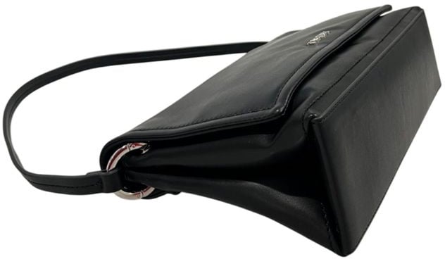 Twin-set Twinset Black PU Women Shoulder Bag Zwart