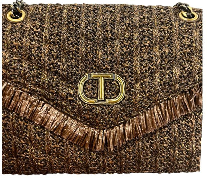 Twin-set Twinset Brown Polypropylene Women Crossbody Bag Bruin