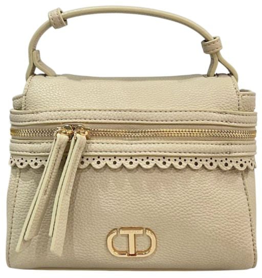 Twin-set Twinset Beige PU Women Handbag Beige