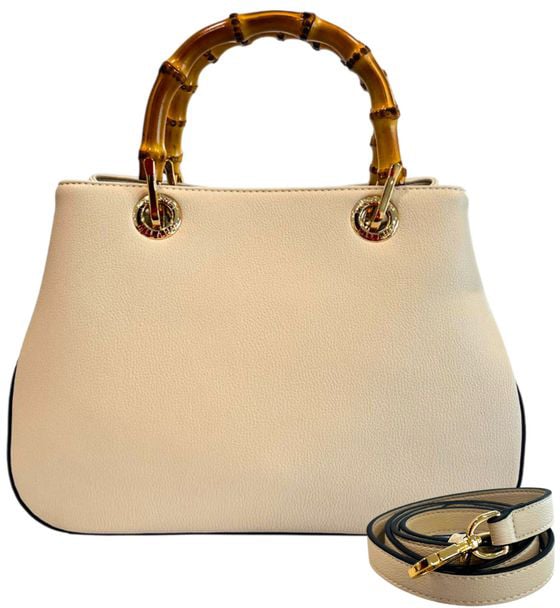 Twin-set Twinset Beige PU Women Handbag Beige