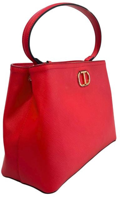 Twin-set Twinset Red PU Women Handbag Divers