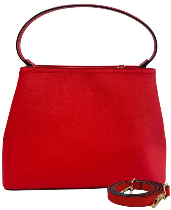 Twin-set Twinset Red PU Women Handbag Divers