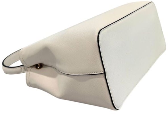 Twin-set Twinset White PU Women Handbag Zwart