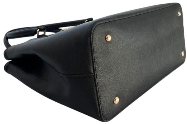 Twin-set Twinset Yellow Polyurethane Women Shoulder Bag Zwart