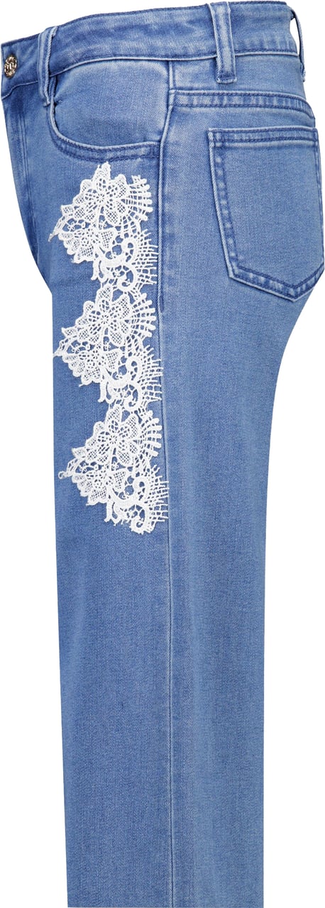 Twin-set Twinset Kinder Meisjes Jeans In Blauw Blauw