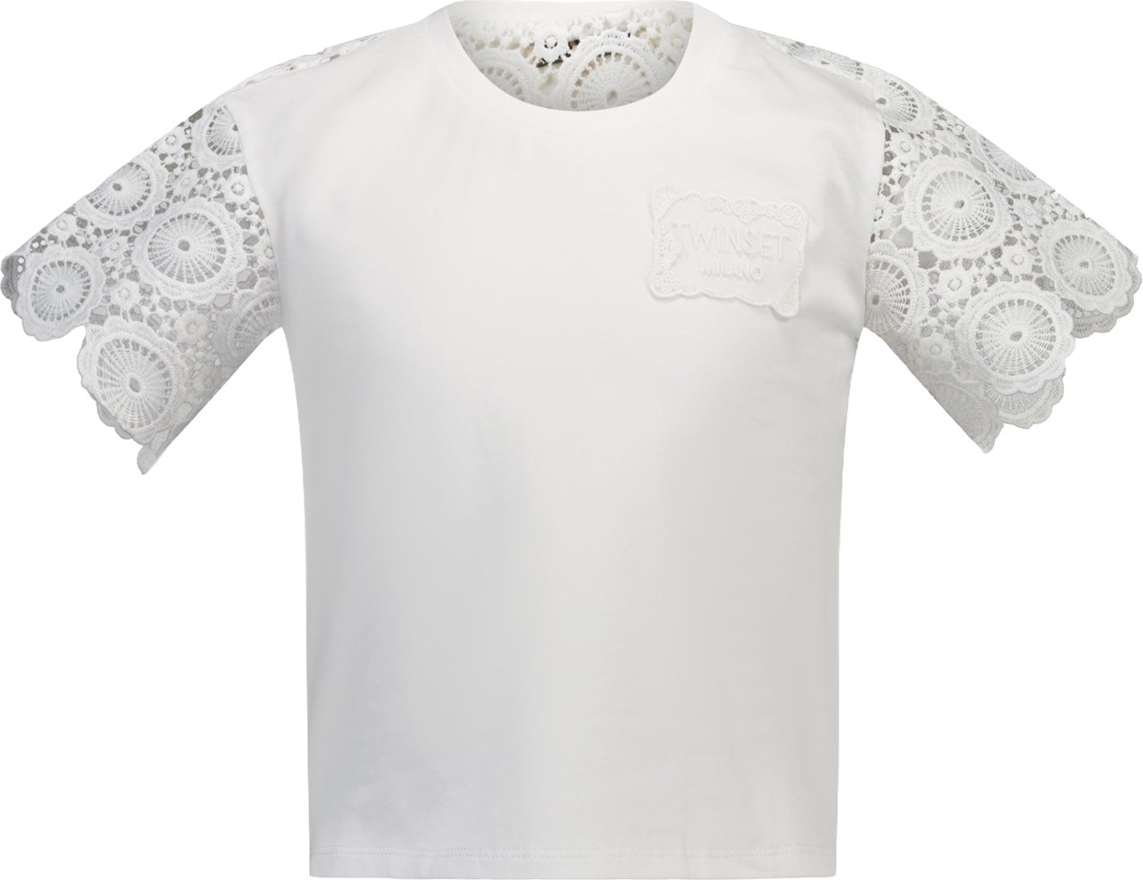 Twin-set Twinset Kinder Meisjes T-Shirt In Wit Wit