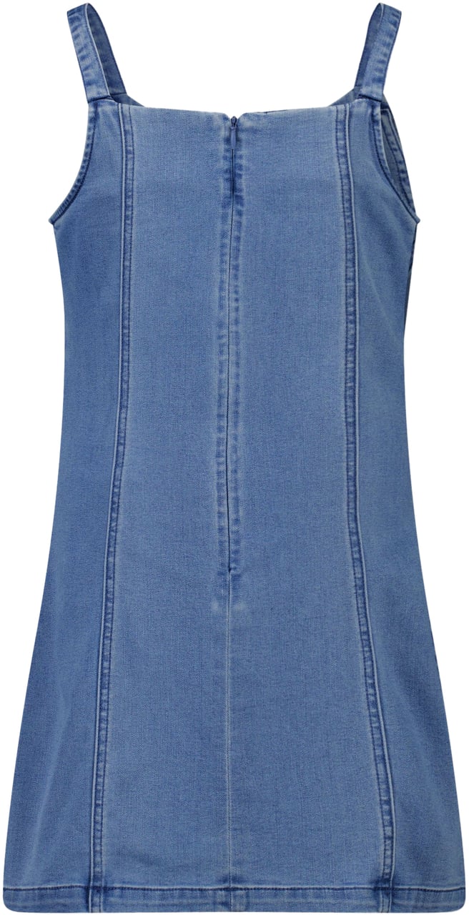 Twin-set Twinset Kinder Meisjes Jurk In Jeans Blauw